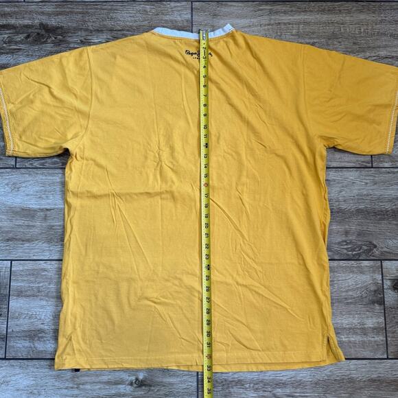 Pepe Jeans London UK W11 T Shirt 3XL Yellow - Picture 8 of 15